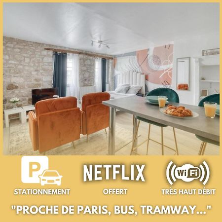 La Perle De Pontoise - Studio Proche Paris Jo Paris 2024 Kültér fotó